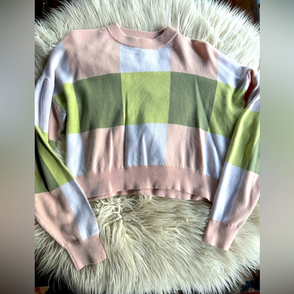 Andrée by Unit | Color Block Sweater Women’s Large